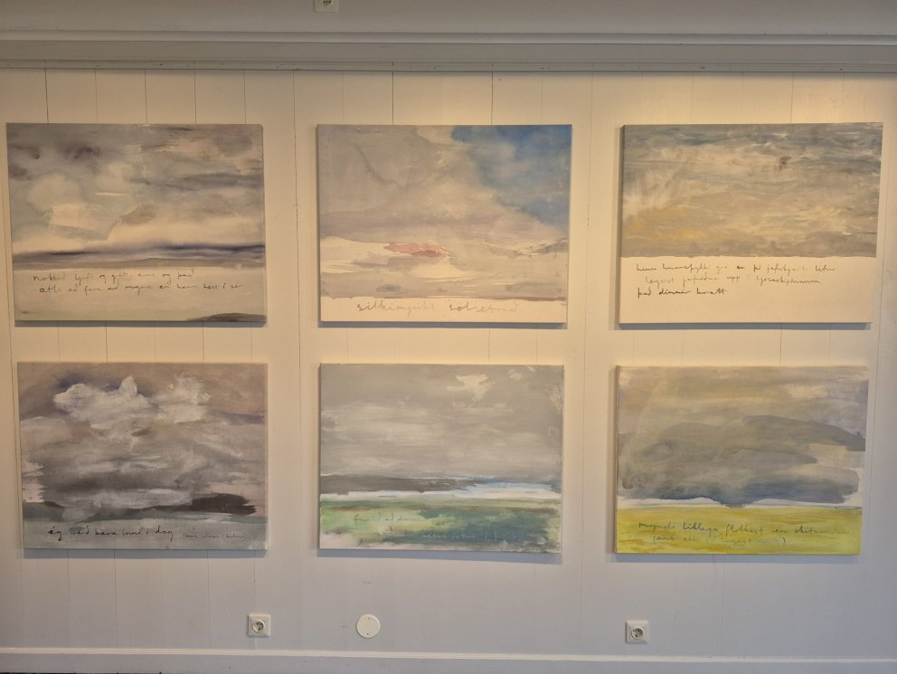 Lokahóf haustsýningar Leifs Ýmis 9. október