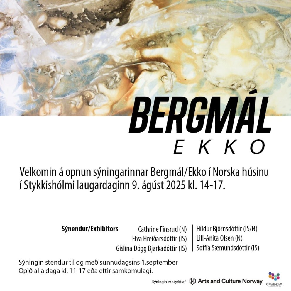 Bergmál Ekko - sýningaropnun