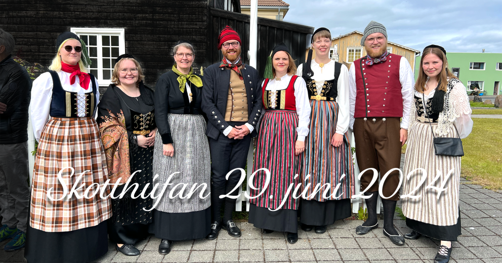 Þjóðbúningahátíð Byggðasafns Snæfellina og Hnappdæla fer fram 29.júní