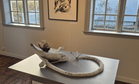 Lokahóf sýningarinnar Vendipunktar/Tipping Points