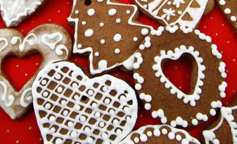 Piparkökuhússkreytingar í Norska húsinu