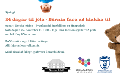 Jólaopnun Norska hússins hefst 29. nóvember